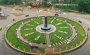 Roundabout at Kohalpur Chowk (2019)