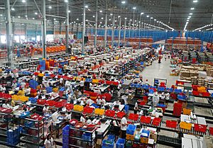 Lazada Laguna warehouse