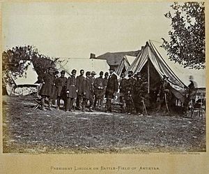 Lincoln at Antietam