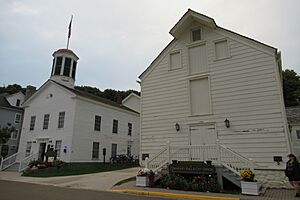 Mackinac Island courthouse and offices