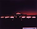 National Library of Medicine at night, 1972.