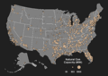 Plant map Natural Gas