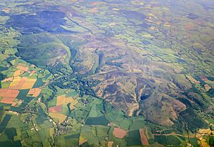 Quantocks, aerial