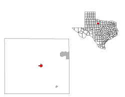 Throckmorton County Throckmorton.svg