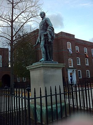 UCC Seaton statue