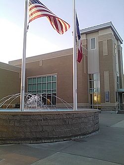 City Hall facing north on 24 March 2016.