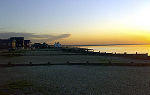 Whitstable beach