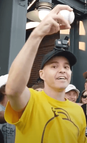 Zack Hample 2021 (cropped)