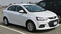 2017 Chevrolet Sonic LT sedan front 4.28.18