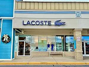 A Lacoste retail store in Delaware, United States