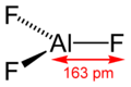 Aluminium-trifluoride-monomer-2D-dimensions