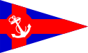 Burgee of Club Nautico Ponce.svg