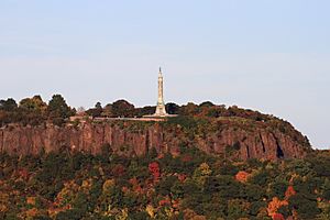 East Rock from SSS Hall, October 17, 2008