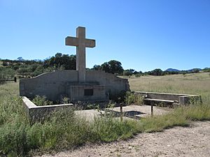 Fray Marcos de Niza Monument Lochiel Arizona 2014