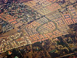 Gaberone aerial