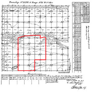 Highland, Lake County, Indiana 1836