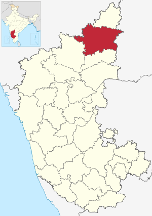 Location in Karnataka