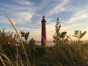 Little Sable Lighthouse at Sunset