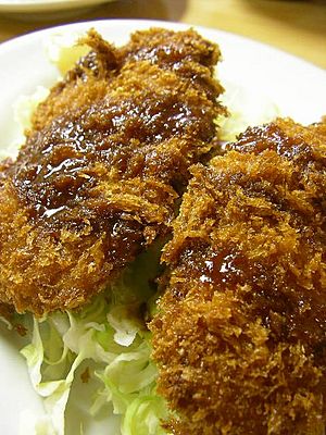 Menchi (minced pork) katsu