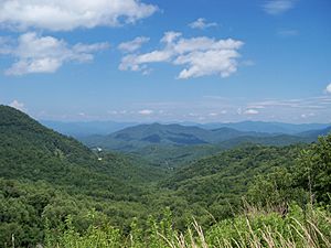 Nantahala Mtns lookout