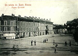 Piazza Garibaldi, Busto Arsizio, 1910