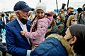 President Biden met with refugees from Ukraine in Warsaw