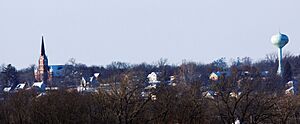 Riverside, IA from the southeast