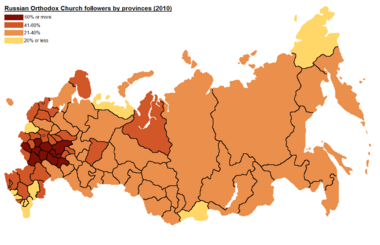 Russian Orthodox Church followers