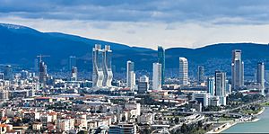 Skyscrapers in Izmir - Turkey