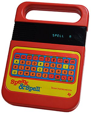 TI SpeakSpell no shadow