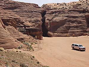 Upper Antelope Canyon Entrance