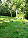 Vue du cimetière Long Pond.JPG