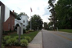 West Church Street at Main Street in Wakefield