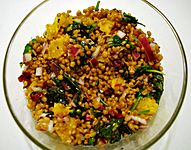 Wheatberry salad