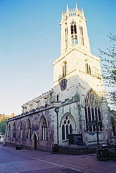 All Saints, Pavement