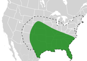 Bombus pensylvanicus distribution.svg