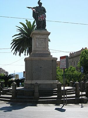 Cagliari - Statua Carlo Felice