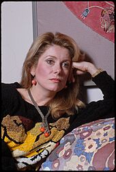 Catherine Deneuve, April 1983