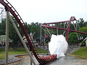 Diamondback splashdown from the station