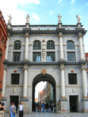 Golden Gate in Gdańsk