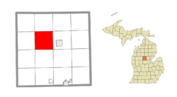 Location within Clare County