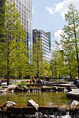 Jubilee Park, Canary Wharf - geograph.org.uk - 2924487