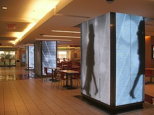 La Promenade at L'Enfant Plaza, deserted on a Sunday afternoon - 2