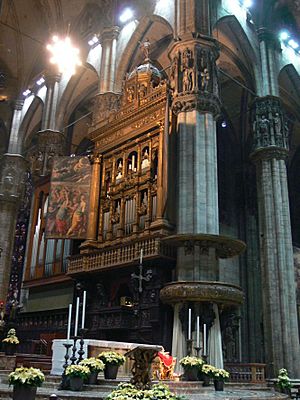 Organo sud duomo milano