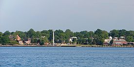 View from across the St. Clair River