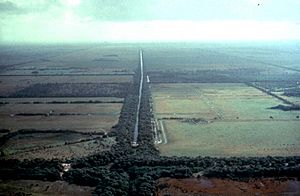 St Johns River swamp drainage