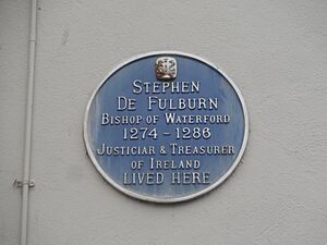 Stephen de Fulbourn blue plaque