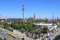 Tivoli Gardens birds view 2015