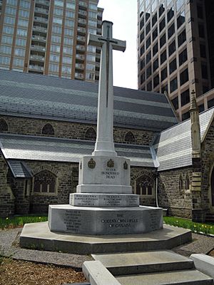 War memorial of The Queen's Own Rifles