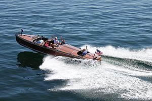 Aerial of Miss Thousand Islands II